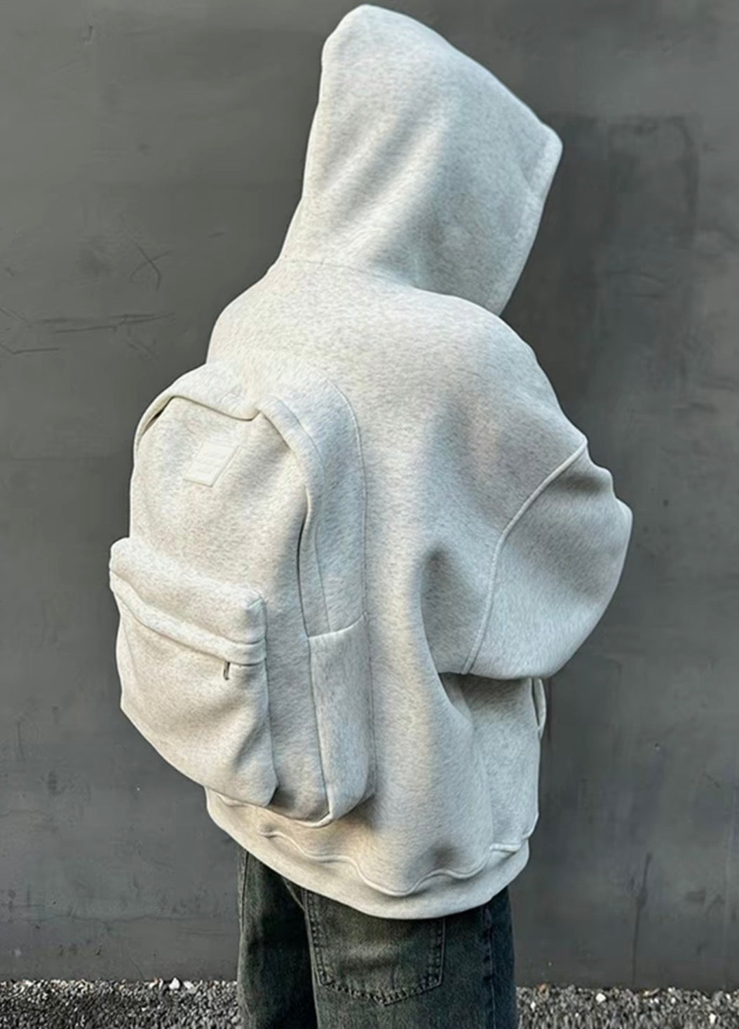 The HoodieBag™ — The Hoodie With a Built-In Backpack