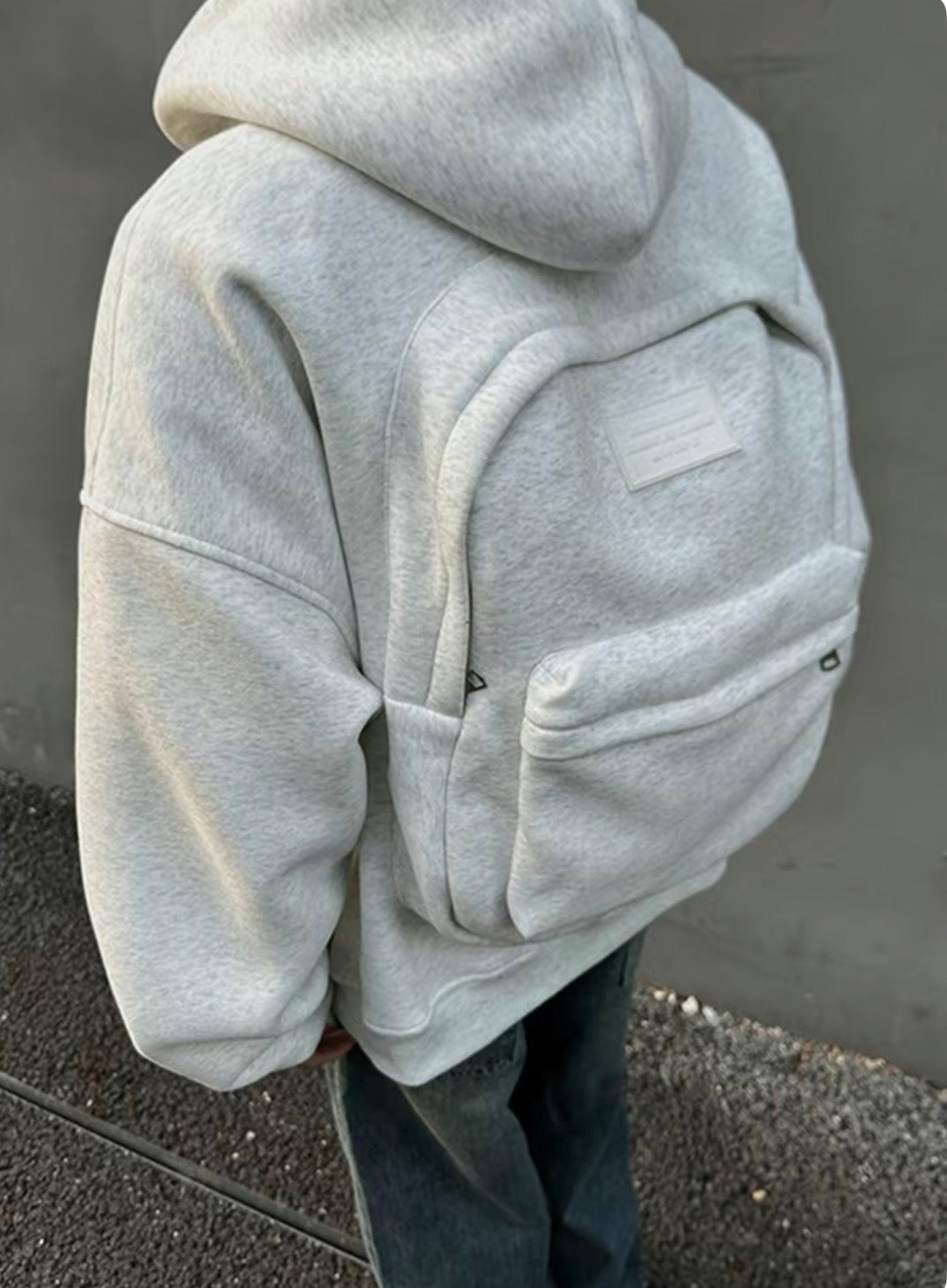 The HoodieBag™ — The Hoodie With a Built-In Backpack