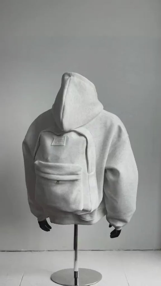 The HoodieBag™ — The Hoodie With a Built-In Backpack